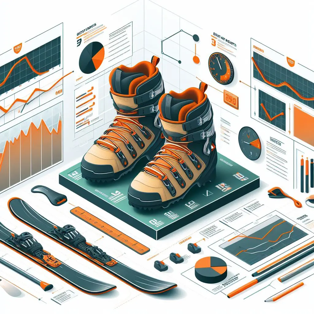 A detailed infographic showcasing tips for finding the perfect ski boots for narrow ankles