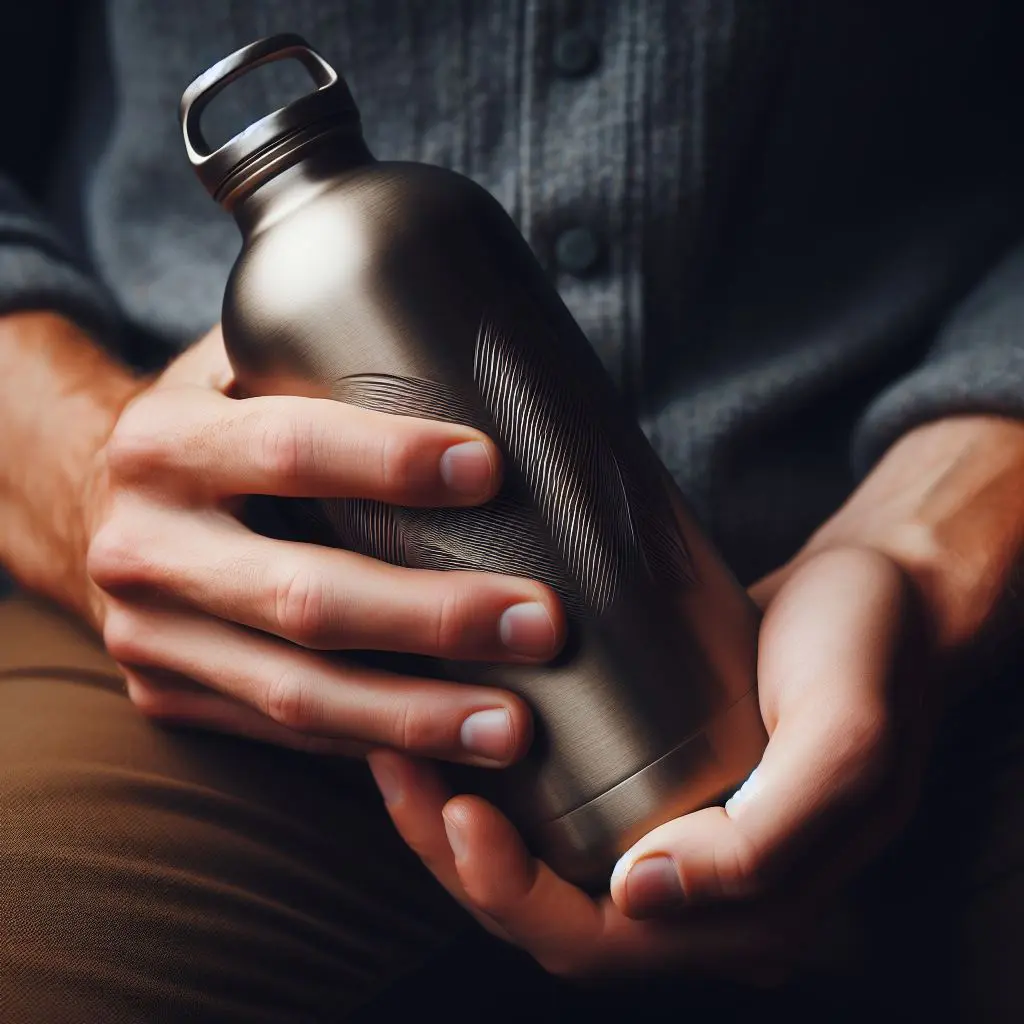 Titanium Water Bottle