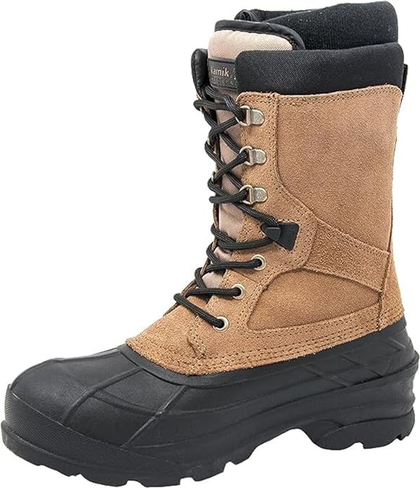 Kamik NationPlus winter boots, a durable and insulated choice for the 2023-24 season.